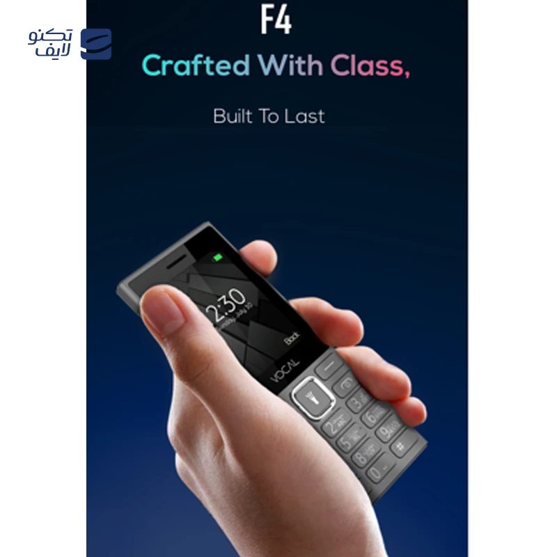 گوشی موبایل وکال مدل F4 ظرفیت 64 مگابایت رم 64 مگابایت