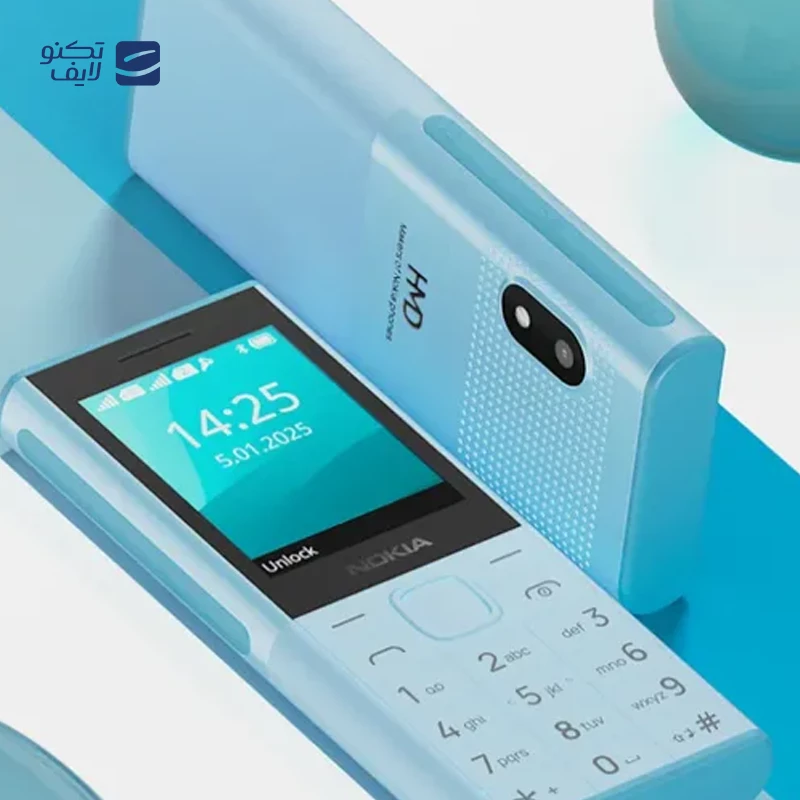 گوشی موبایل نوکیا مدل 150 Music دو سیم کارت ظرفیت 8 مگابایت و رم 8 مگابایت - مونتاژ ایران تحت لیسانس نوکیا