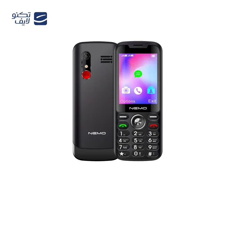 گوشی موبایل نمو مدل E177 دو سیم کارت ظرفیت 32 مگابایت رم 24 مگابایت