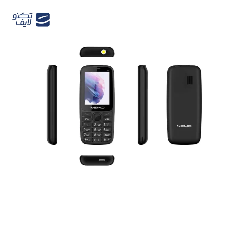 گوشی موبایل نمو مدل E107 دو سیم کارت