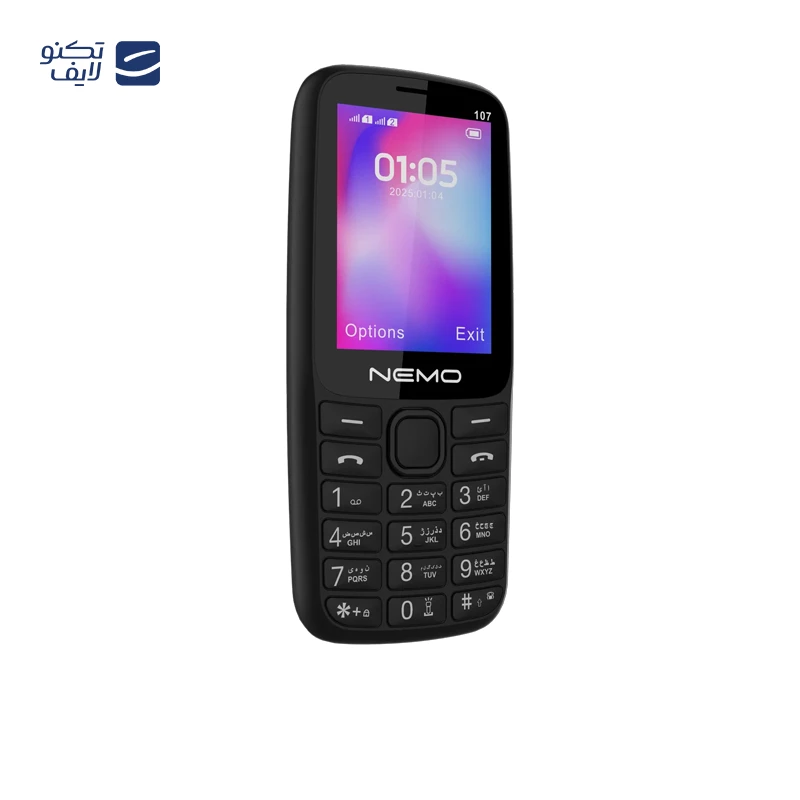گوشی موبایل نمو مدل E107 دو سیم کارت