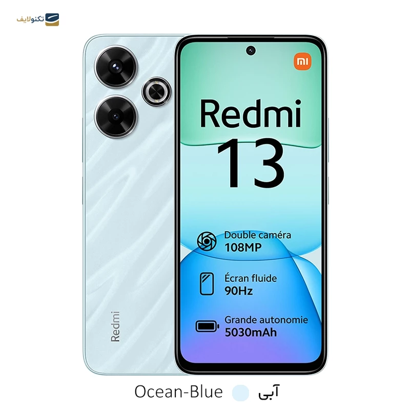 گوشی موبایل شیائومی مدل Redmi 13 4G ظرفیت 128 گیگابایت رم 6 گیگابایت