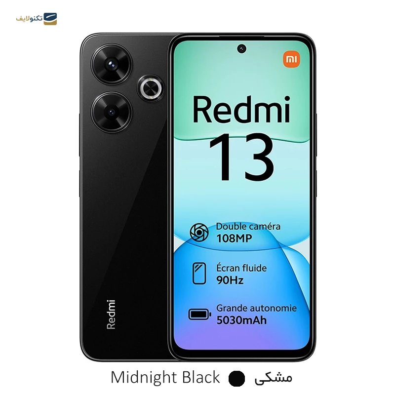 گوشی موبایل شیائومی مدل Redmi 13 4G ظرفیت 256 گیگابایت رم 8 گیگابایت