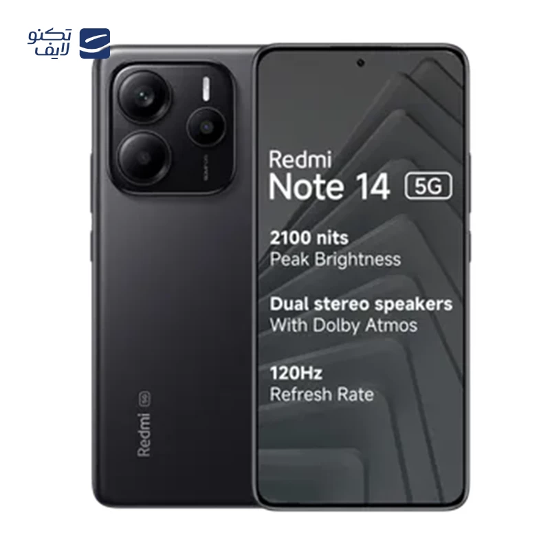 گوشی موبایل شیائومی مدل Redmi Note 14 5G ظرفیت 256 گیگابایت رم 8 گیگابایت - پک چین
