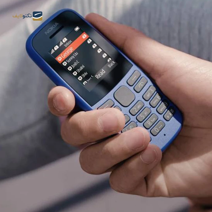 گوشی موبایل نوکیا مدل 105 (2019) ظرفیت 4 مگابایت رم 4 مگابایت - مونتاژ ایران