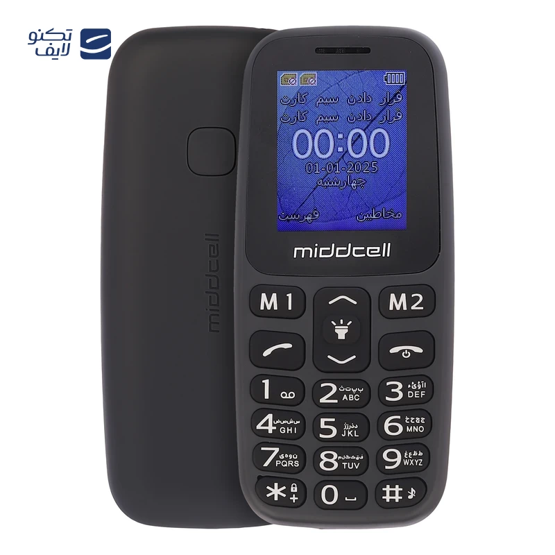 گوشی موبایل میدسل مدل M107 ظرفیت 32 مگابایت رم 32 مگابایت