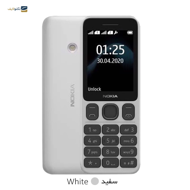 گوشی موبایل نوکیا مدل 125 ظرفیت 4 مگابایت رم 4 مگابایت - مونتاژ ایران