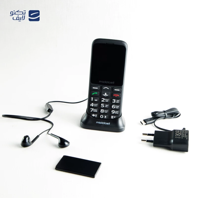 گوشی موبایل میدسل مدل M230 ظرفیت 32 مگابایت رم 32 مگابایت - به همراه هدیه سیمکارت آرین تل با 230 دقیقه مکالمه و 230 عدد پیامک رایگان