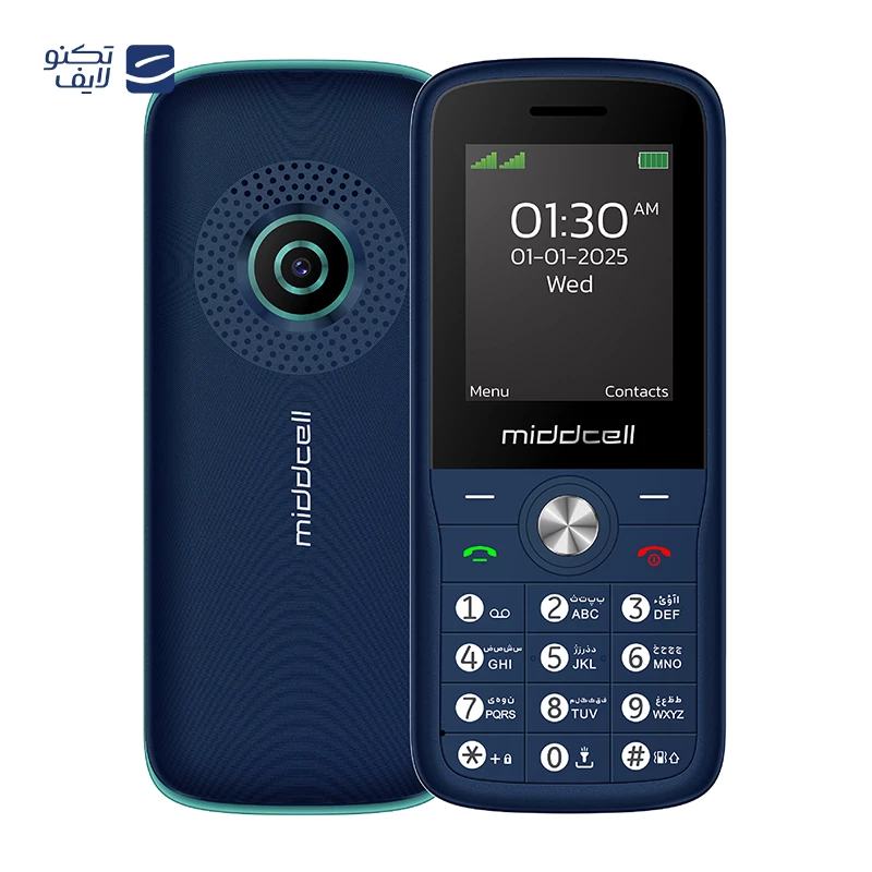 گوشی موبایل میدسل مدل M130 دو سیم کارت ظرفیت 32 مگابایت رم 32 مگابایت