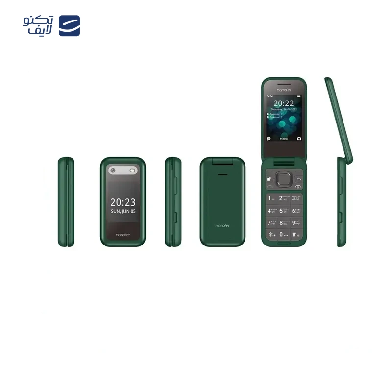 گوشی موبایل هانوفر مدل 2760 Flip دو سیم کارت