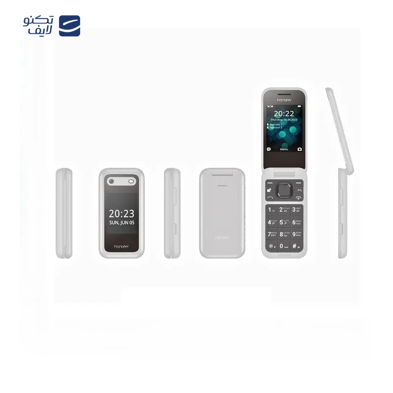 گوشی موبایل هانوفر مدل 2760 Flip دو سیم کارت