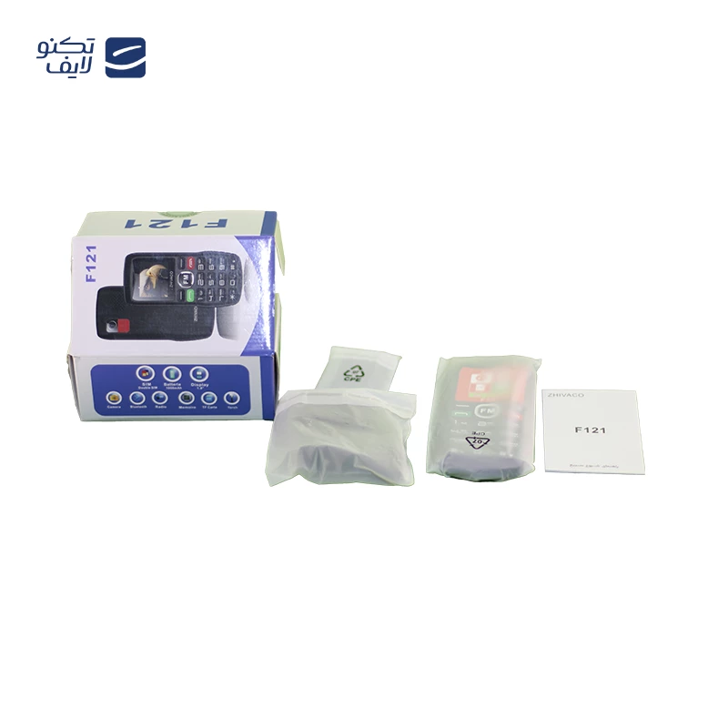 گوشی موبایل ژیواکو مدل F121 ظرفیت 32 مگابایت دو سیم کارت