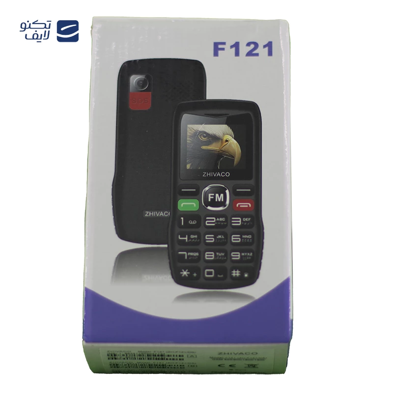 گوشی موبایل ژیواکو مدل F121 ظرفیت 32 مگابایت دو سیم کارت