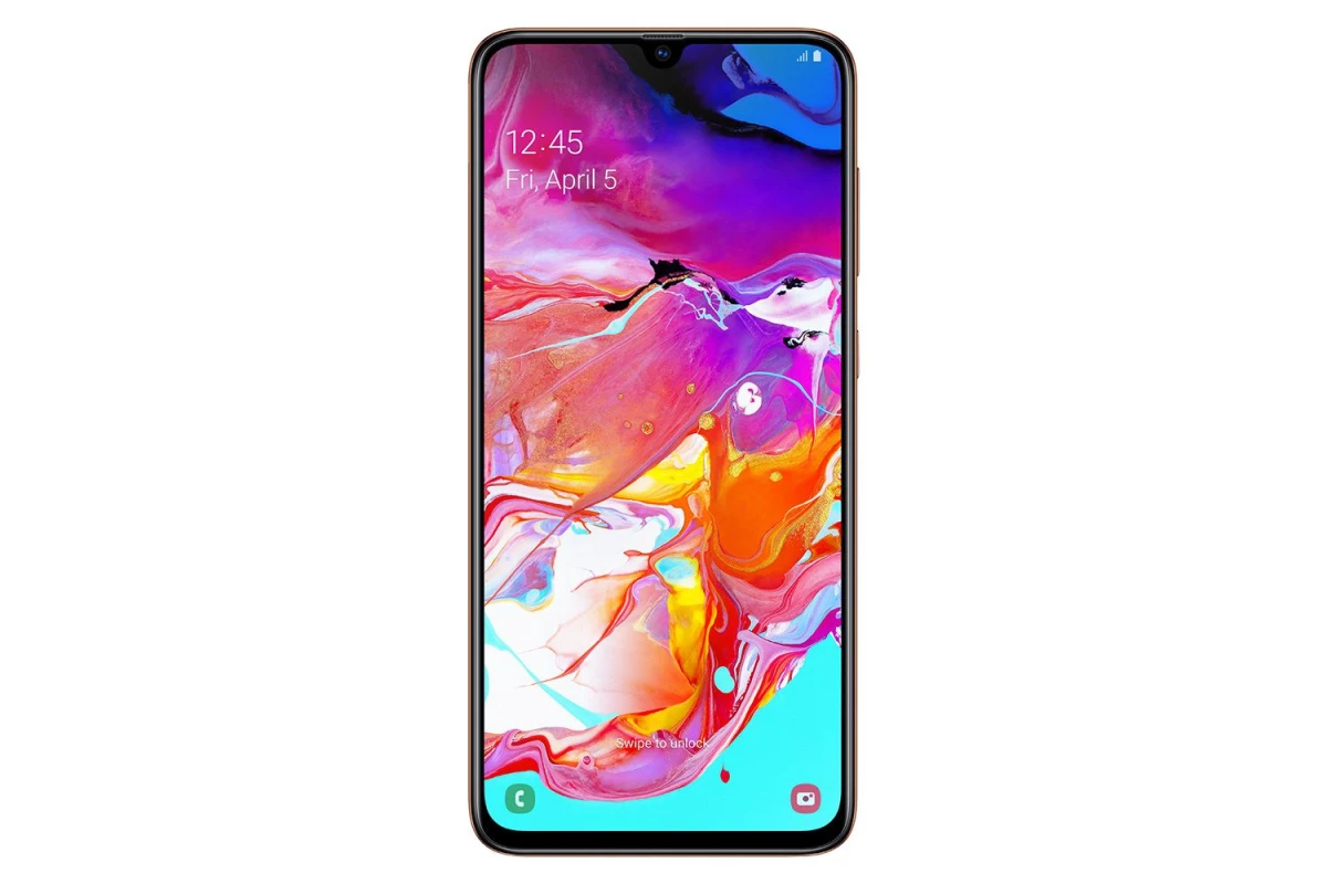 گوشی موبایل سامسونگ مدل Galaxy A70 SM-A705FN-DS دو سیم کارت ظرفیت 128 گیگابایت