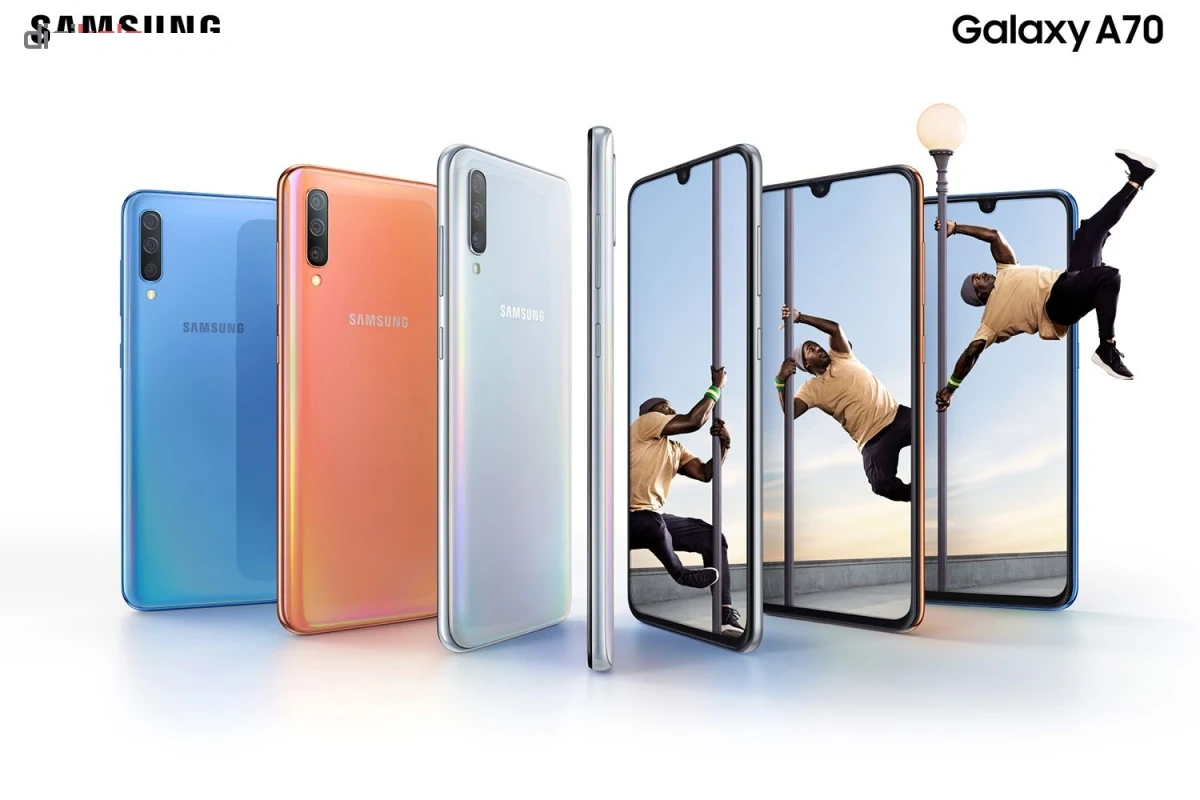گوشی موبایل سامسونگ مدل Galaxy A70 SM-A705FN-DS دو سیم کارت ظرفیت 128 گیگابایت