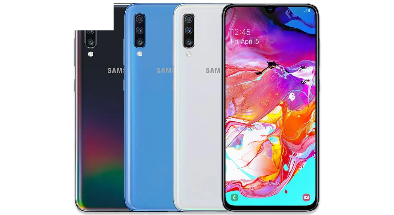 گوشی موبایل سامسونگ مدل Galaxy A70 SM-A705FN-DS دو سیم کارت ظرفیت 128 گیگابایت
