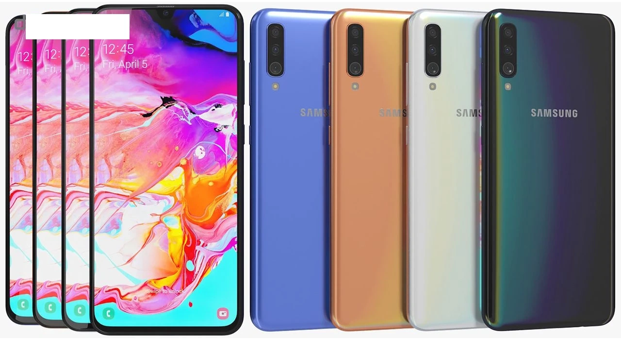 گوشی موبایل سامسونگ مدل Galaxy A70 SM-A705FN-DS دو سیم کارت ظرفیت 128 گیگابایت
