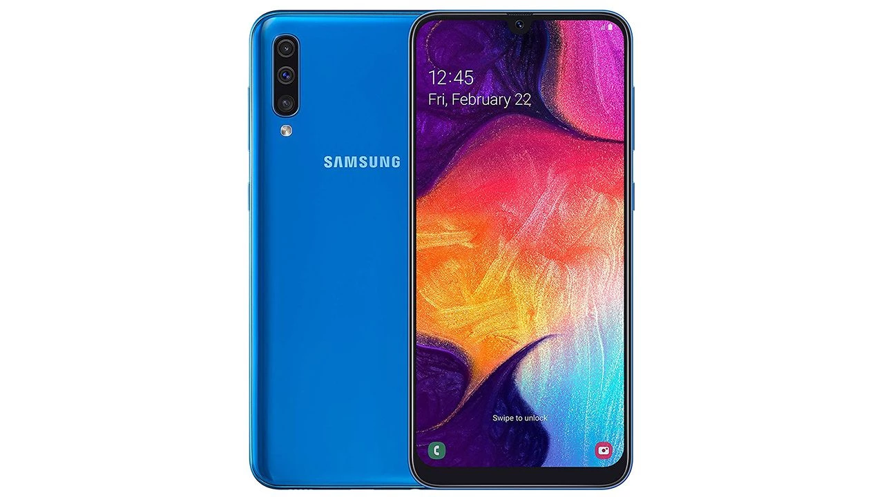 گوشی موبایل سامسونگ مدل Galaxy A50 SM-A505F-DS دو سیم کارت ظرفیت 128گیگابایت