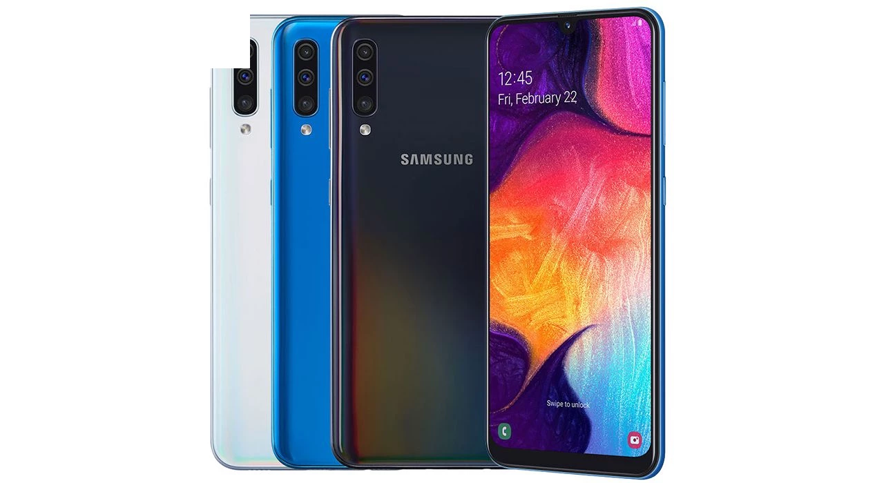 گوشی موبایل سامسونگ مدل Galaxy A50 SM-A505F-DS دو سیم کارت ظرفیت 128گیگابایت