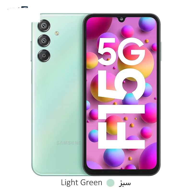 گوشی موبایل سامسونگ مدل Galaxy F15 5G ظرفیت 128 گیگابایت رم 4 گیگابایت