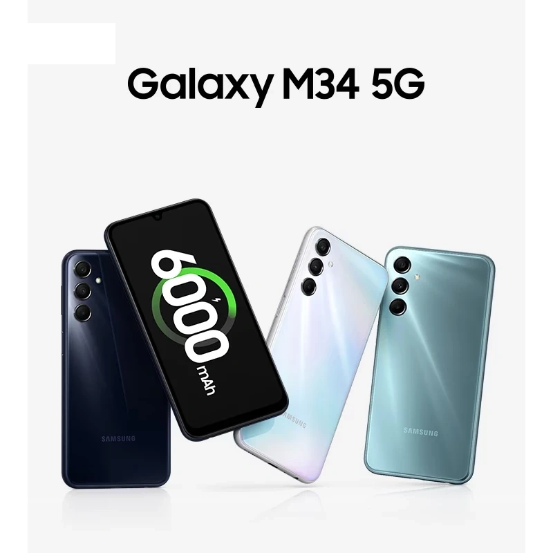 گوشی موبایل سامسونگ مدل Galaxy M34 5G ظرفیت 128 گیگابایت رم 8 گیگابایت