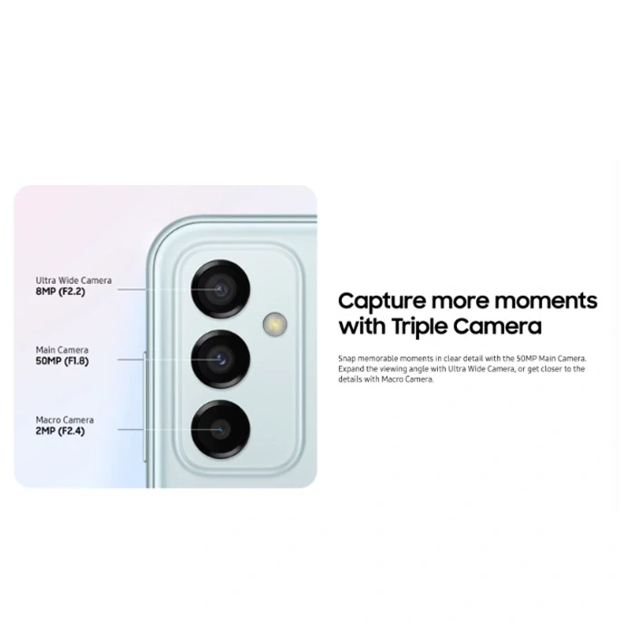 گوشی موبایل سامسونگ مدل Galaxy M23 5G SM-M236B/DS ظرفیت 128 گیگابایت - رم 6 گیگابایت