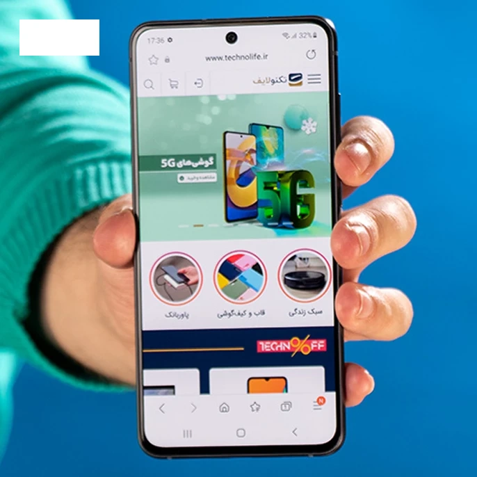 گوشی موبایل سامسونگ مدل Galaxy S21 FE 5G ظرفیت 256 گیگابایت - رم 8 گیگابایت