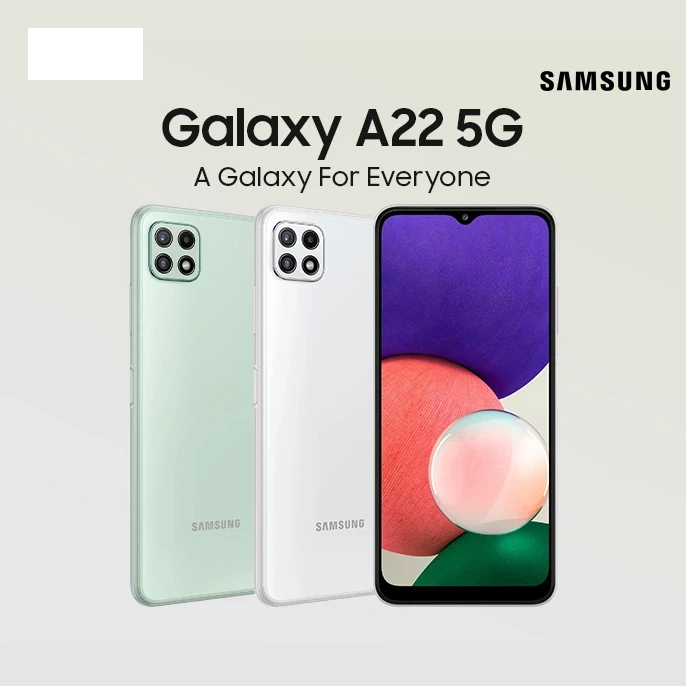 گوشی موبایل سامسونگ مدل Galaxy A22 5G ظرفیت 128 گیگابایت - رم 4 گیگابایت